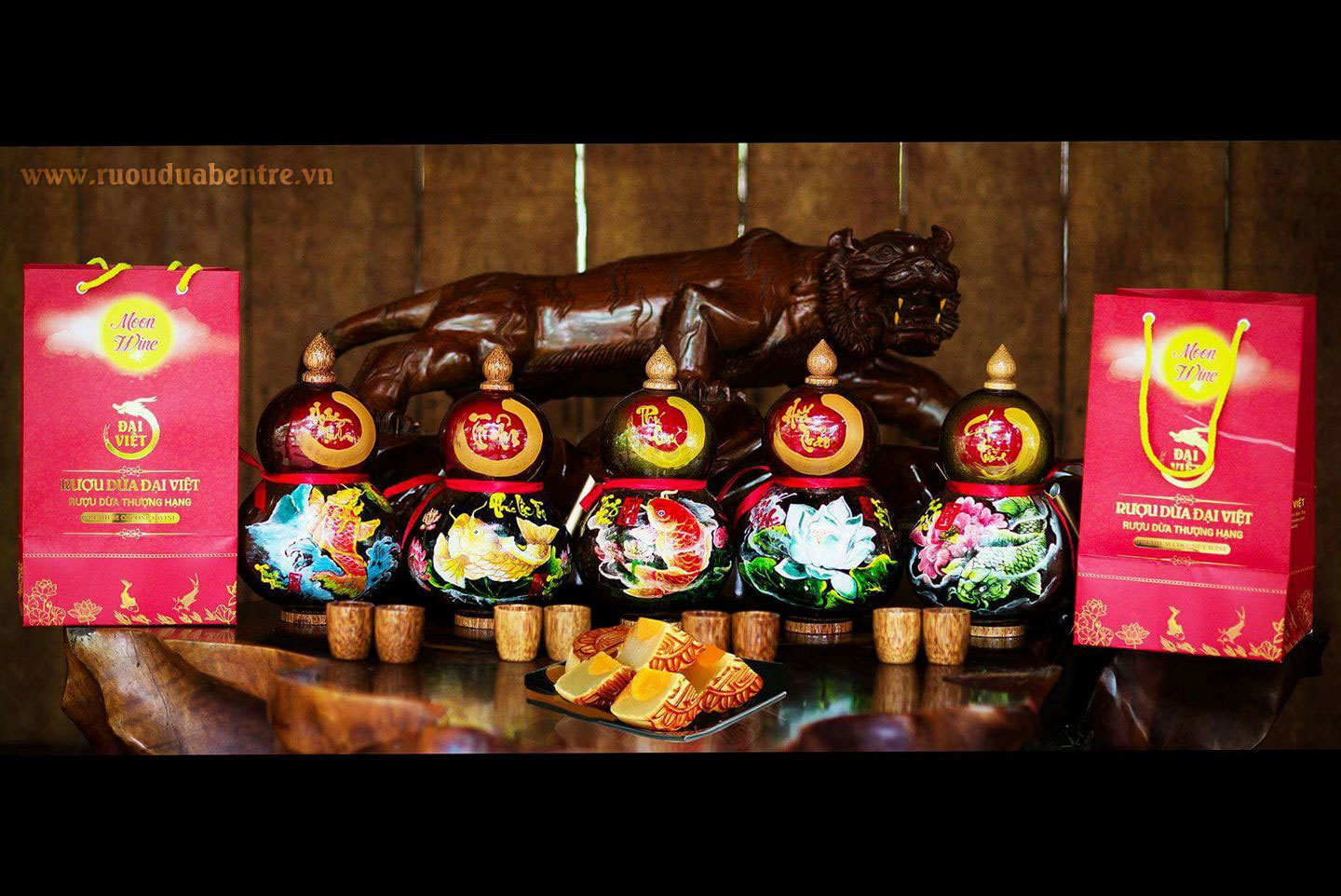 Rượu Dừa Hồ Lô Trung Thu