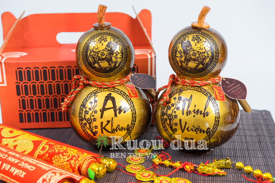 Rượu dừa hồ lô An Khang - Thịnh Vượng