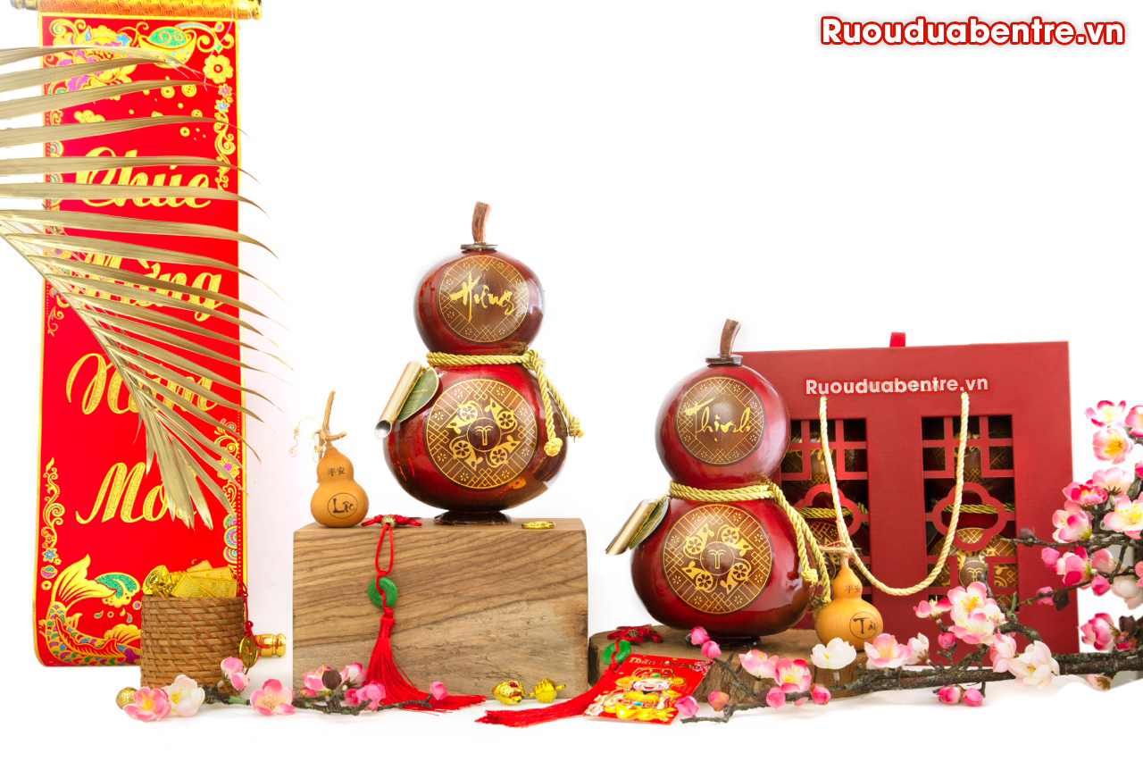 Rượu dừa Bến Tre tết Hưng Thịnh
