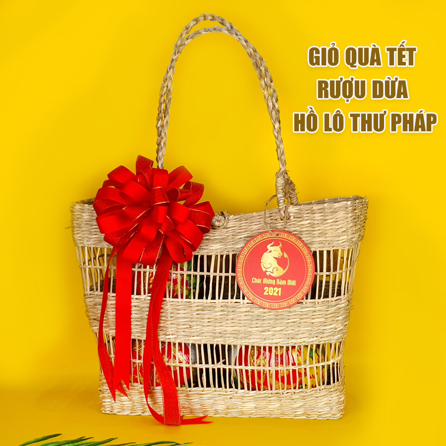 Rượu dừa hồ lô thưởng thức nóng lạnh đều được