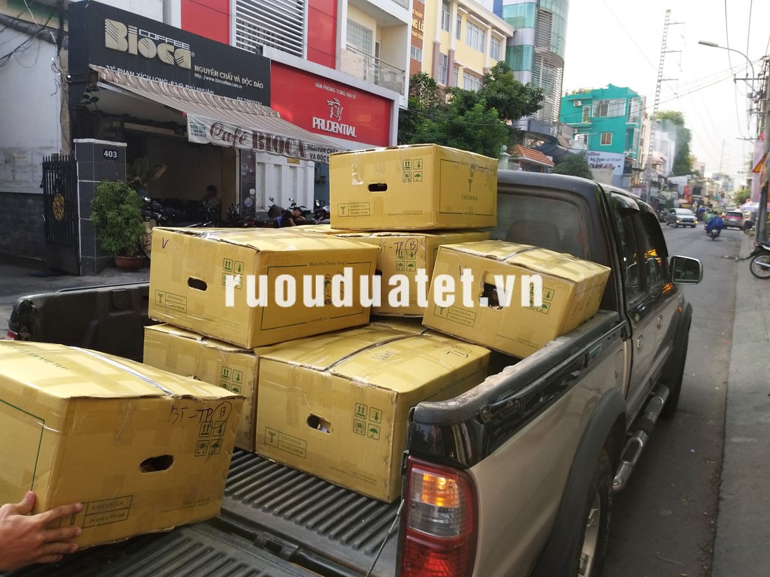 rượu dừa bến tre chính gốc